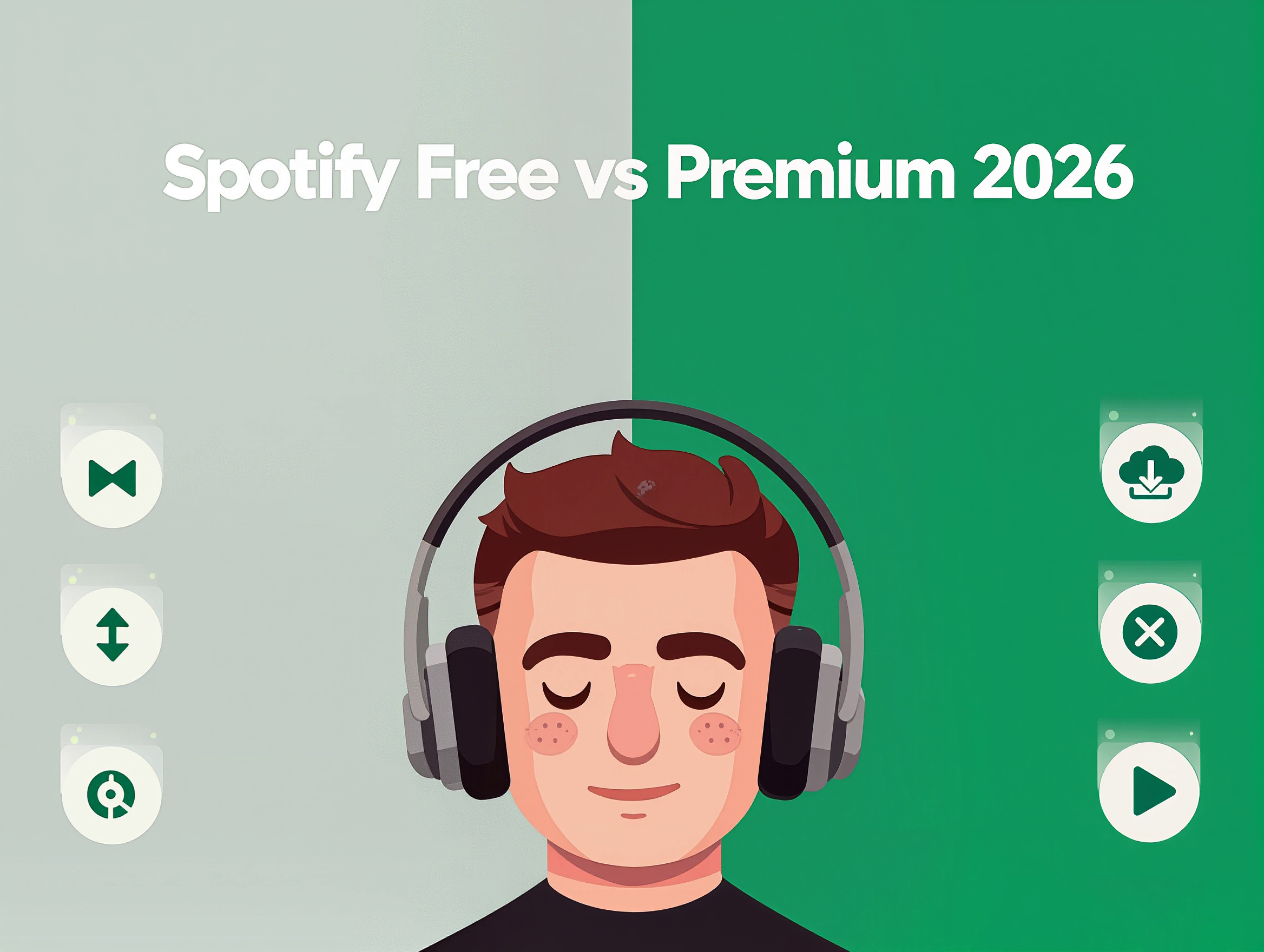 Spotify Free vs Premium in 2026: Full Comparison + Cheapest Upgrade Option